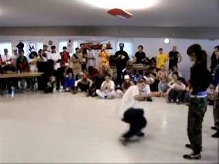 David Breakdancing